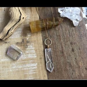 Clear Crystal Necklace